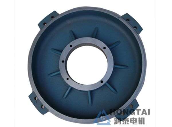YVFE2-132M2-6电机端盖-铸铁-卧式平式-前后端盖-驱动端盖